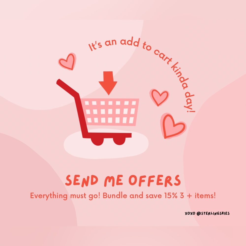 It’s an add to cart kind of day💗